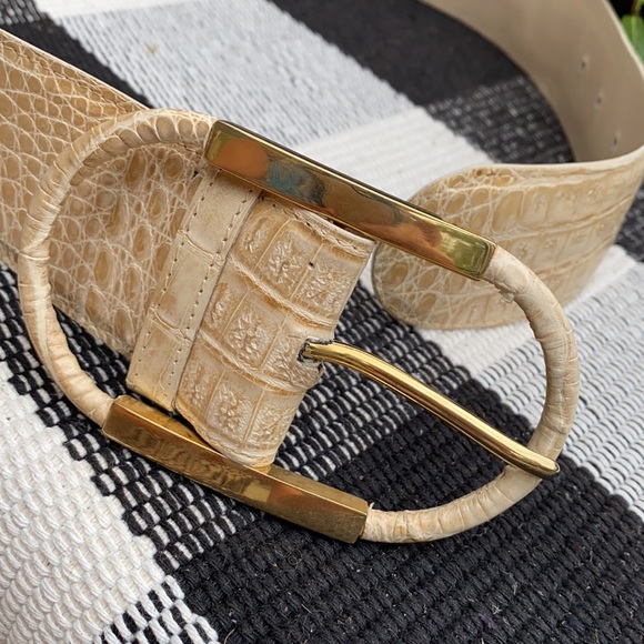 Anna Di Rossi Made in Italy Crocodile belt - Picture 4 of 5